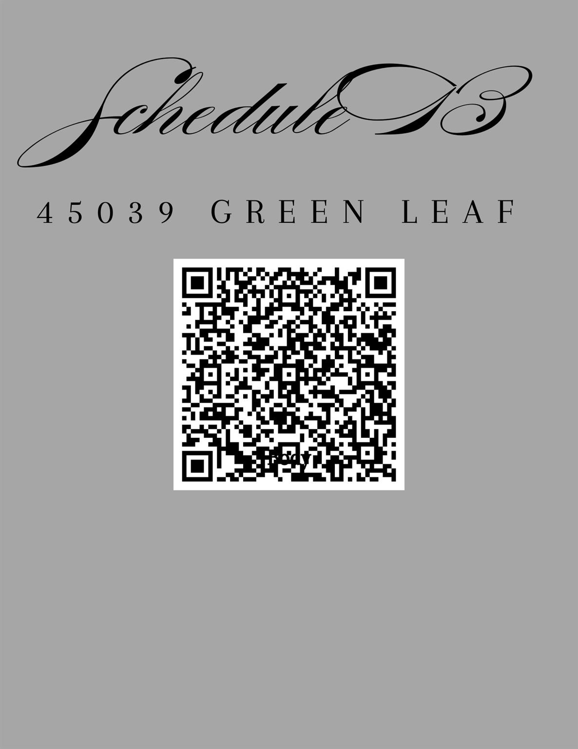 45039 Green Leaf