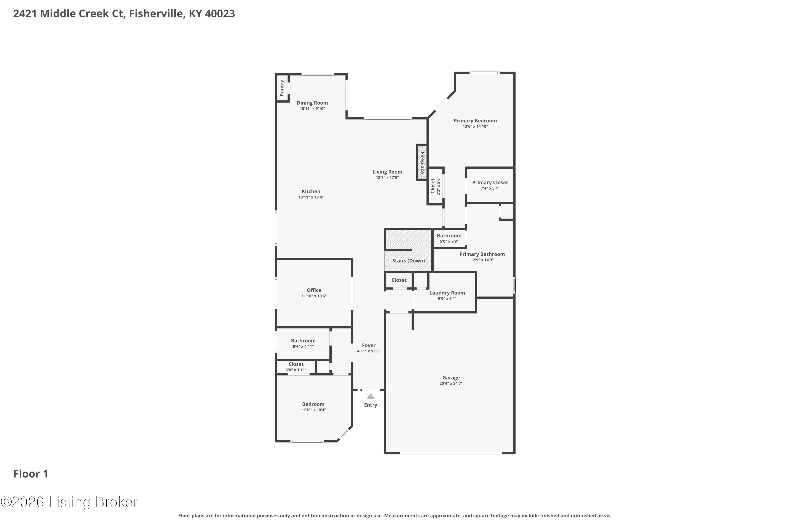 2421 Middle Creek Ct