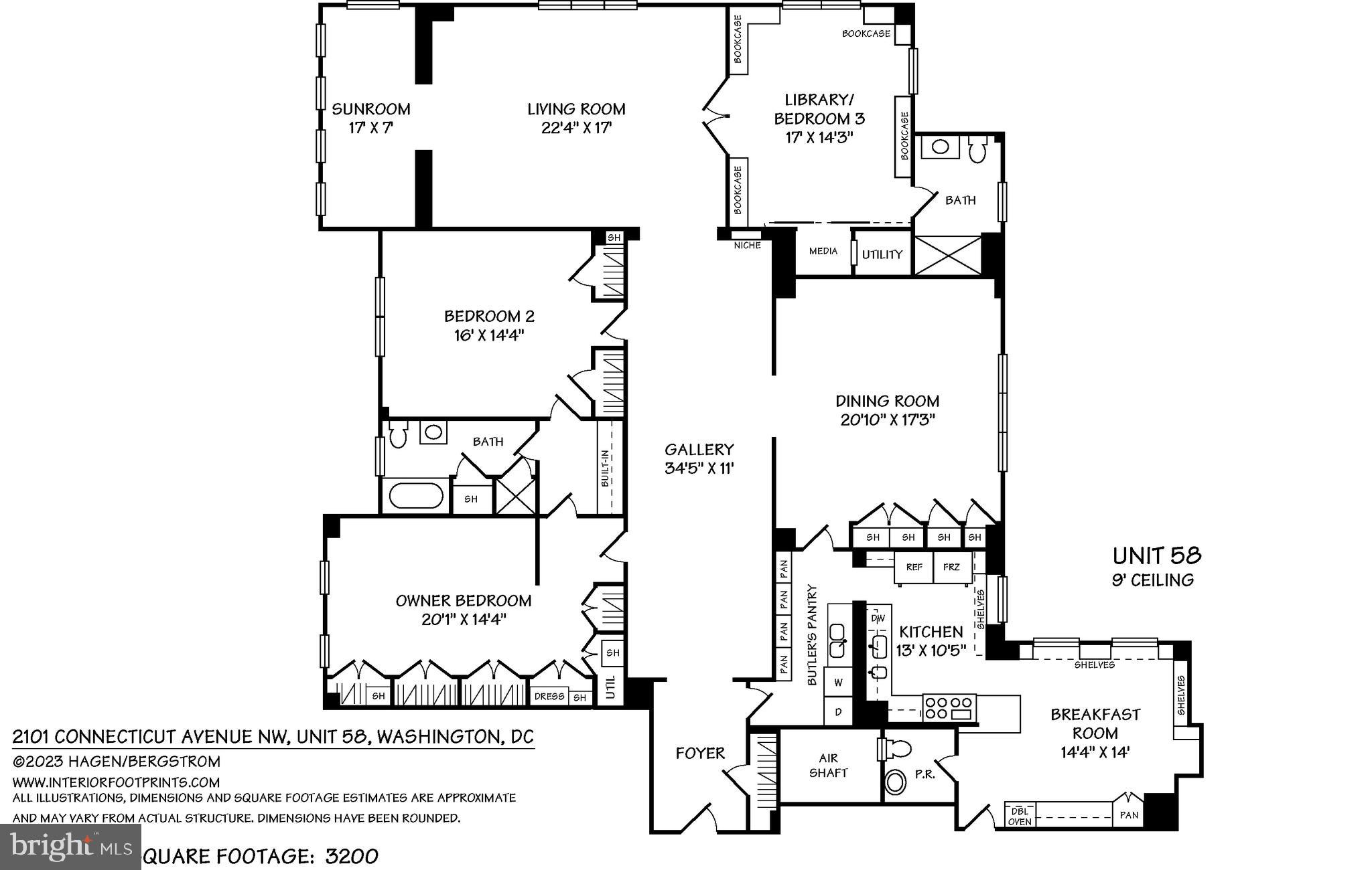 2101 CONNECTICUT AVENUE NW Unit: 58