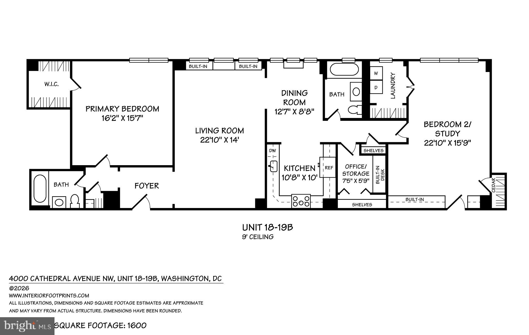 4000 CATHEDRAL AVENUE NW 18-19B