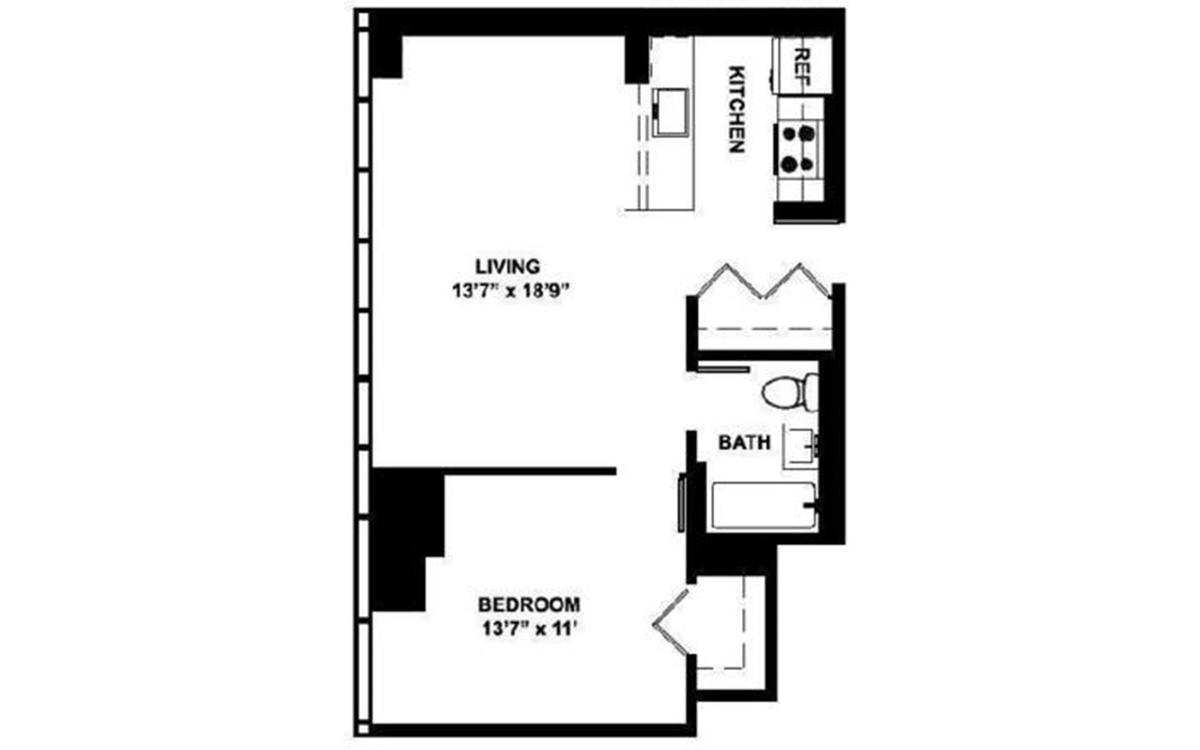 350 W 42nd Street 14M