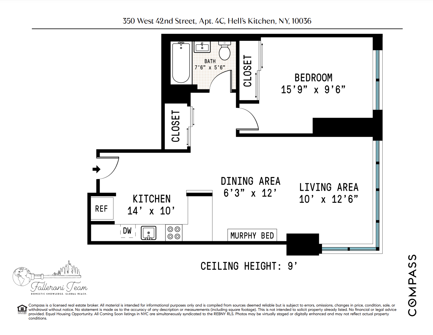 350 W 42nd Street 4C