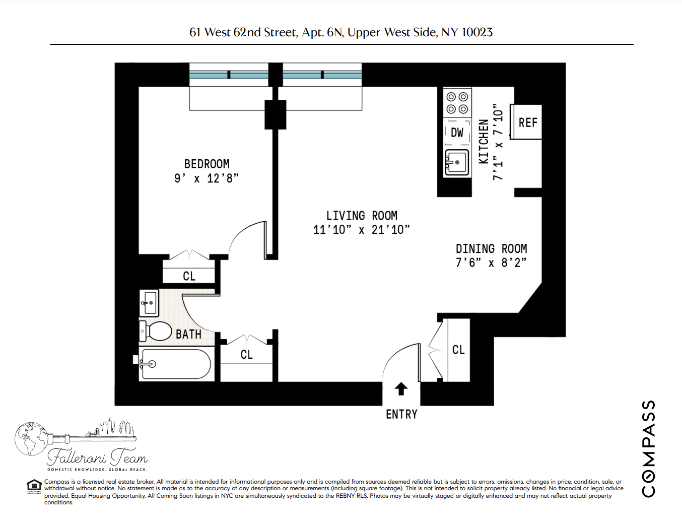 61 W 62nd Street 6N