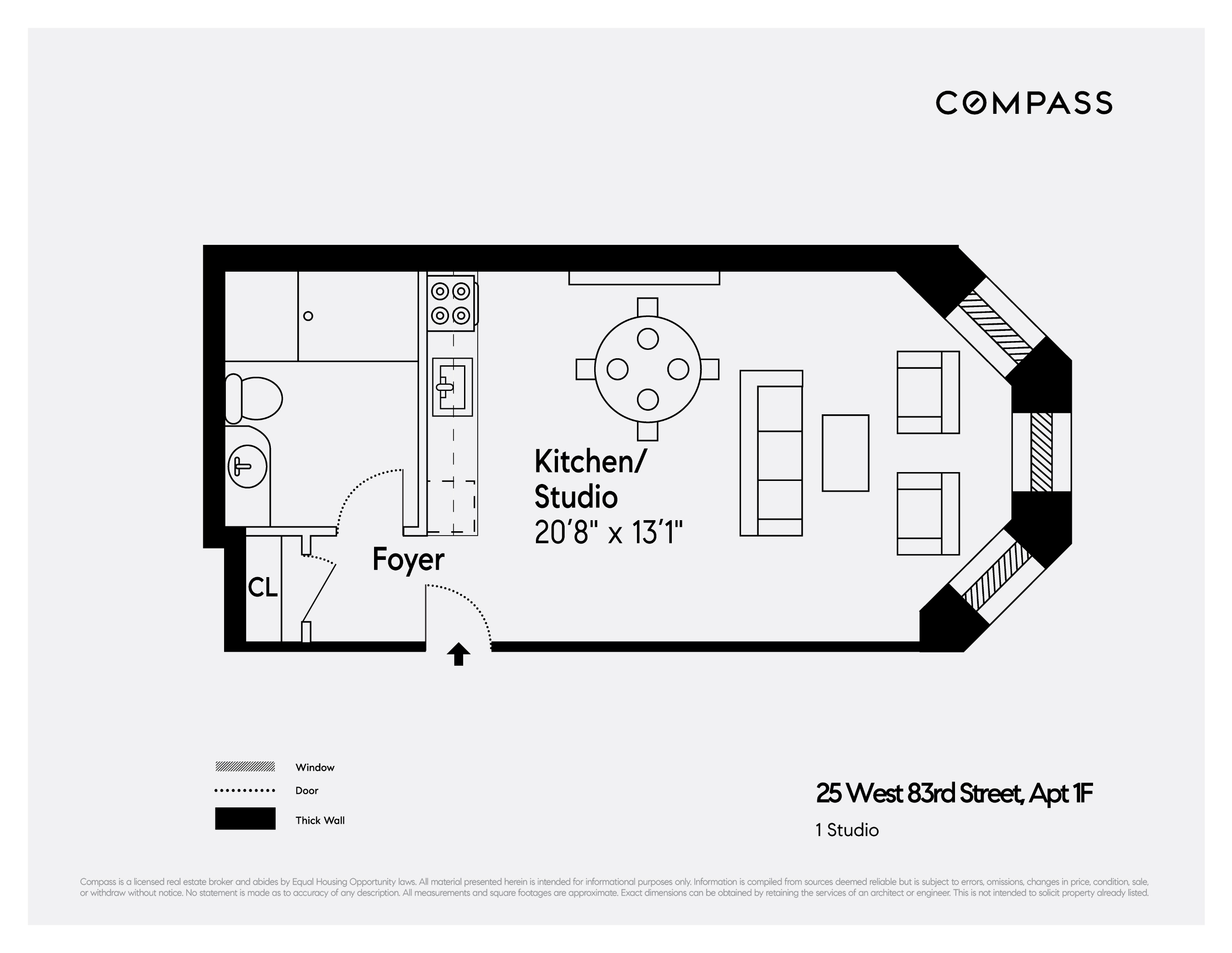 25 W 83rd Street 1F