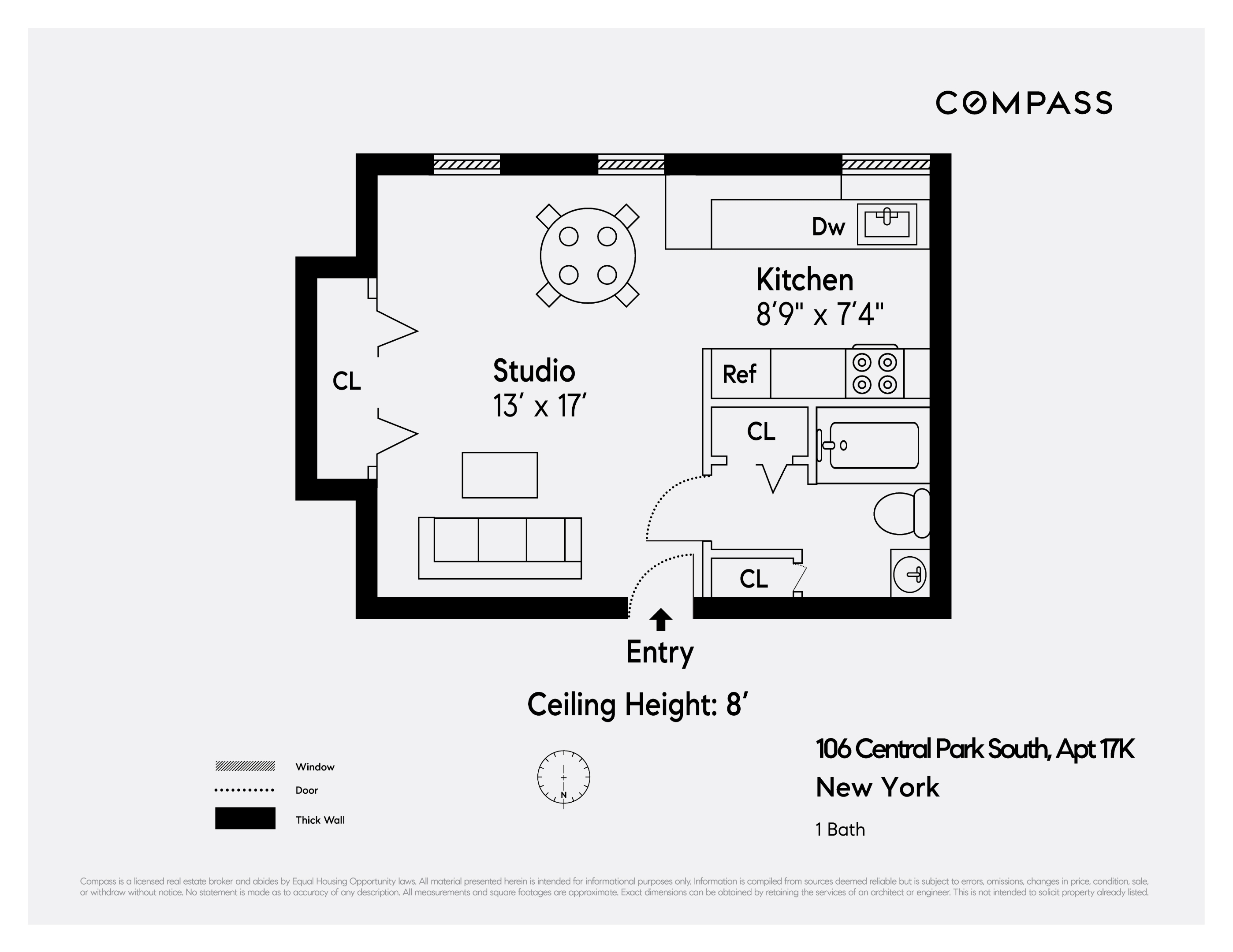 106 Central Park S 17K