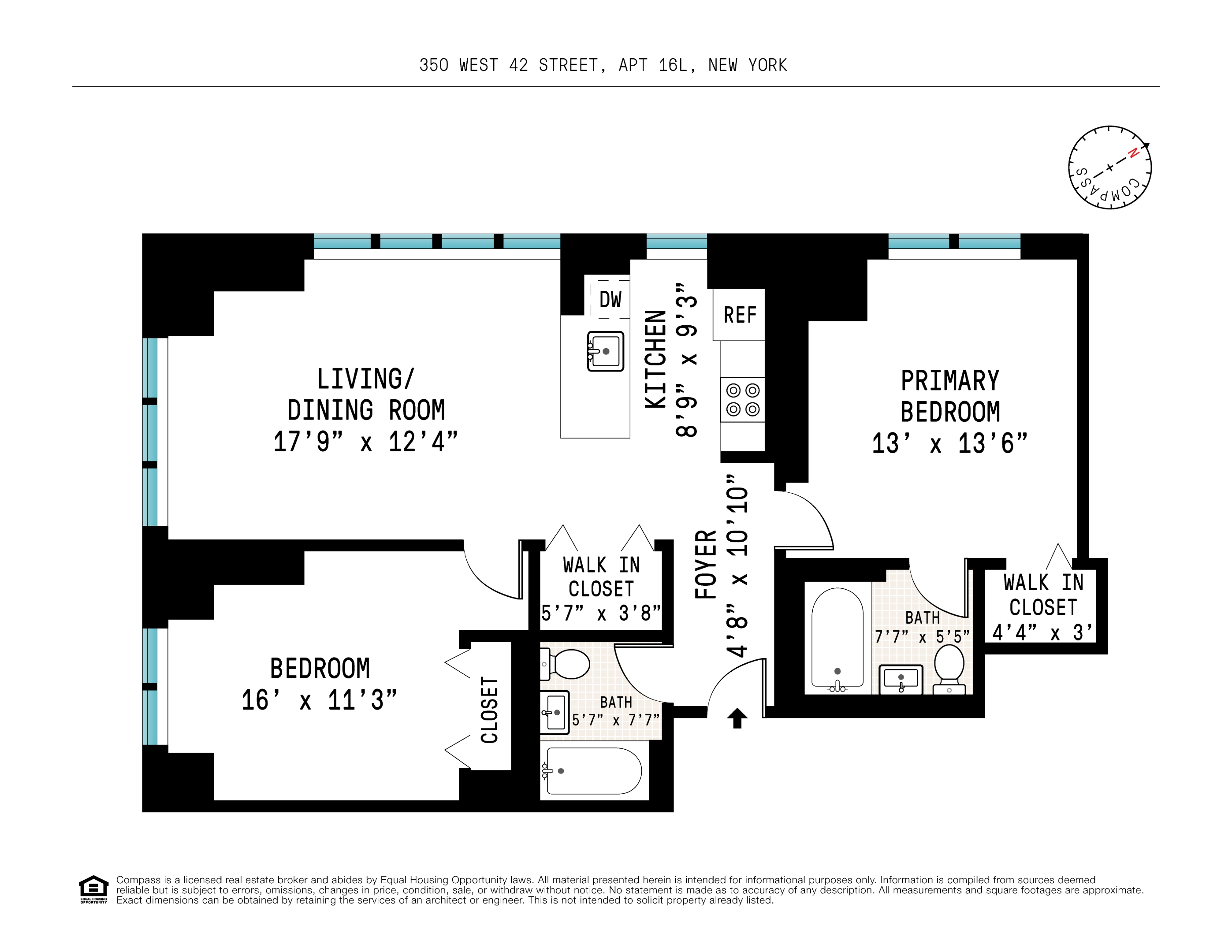 350 W 42nd Street 16L
