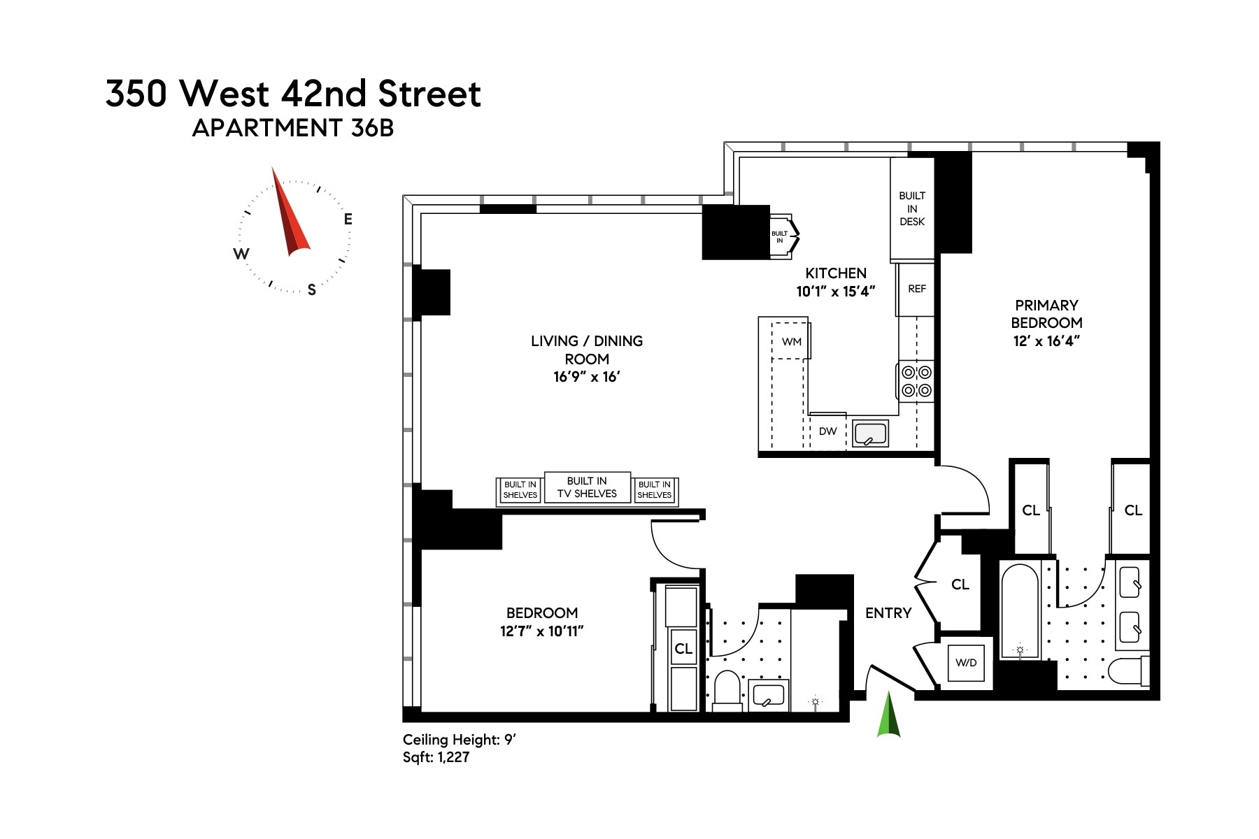 350 W 42nd Street 36B