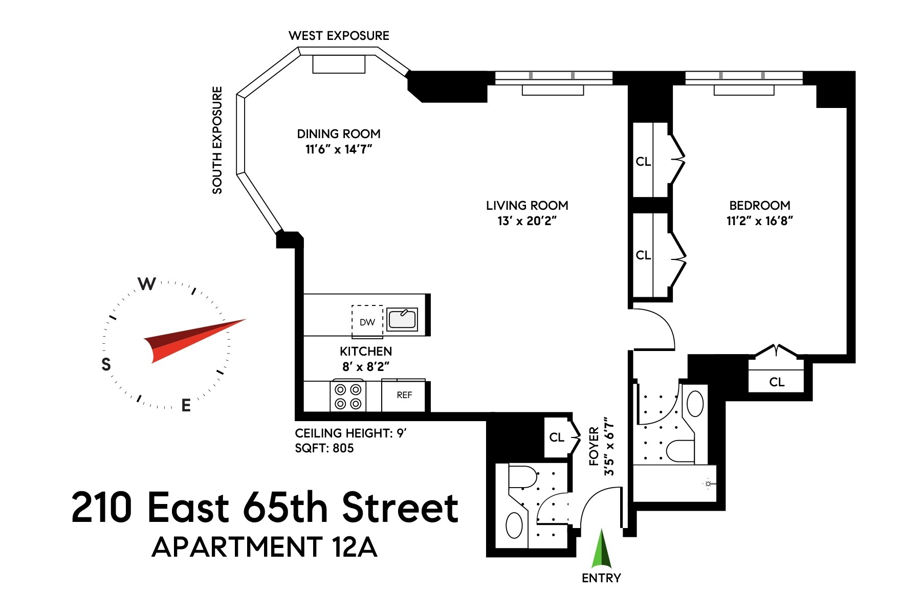 200 E 65th Street 12A