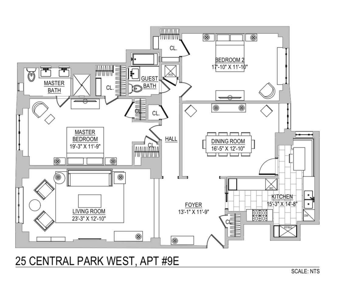 25 Central Park W 9E