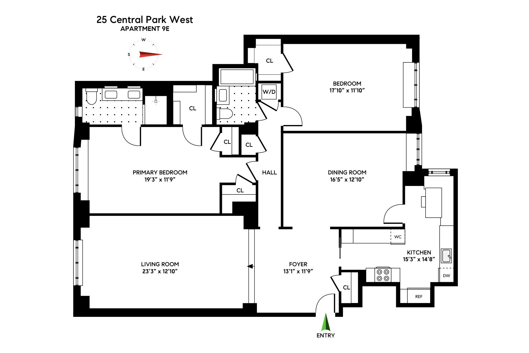 25 Central Park W 9E