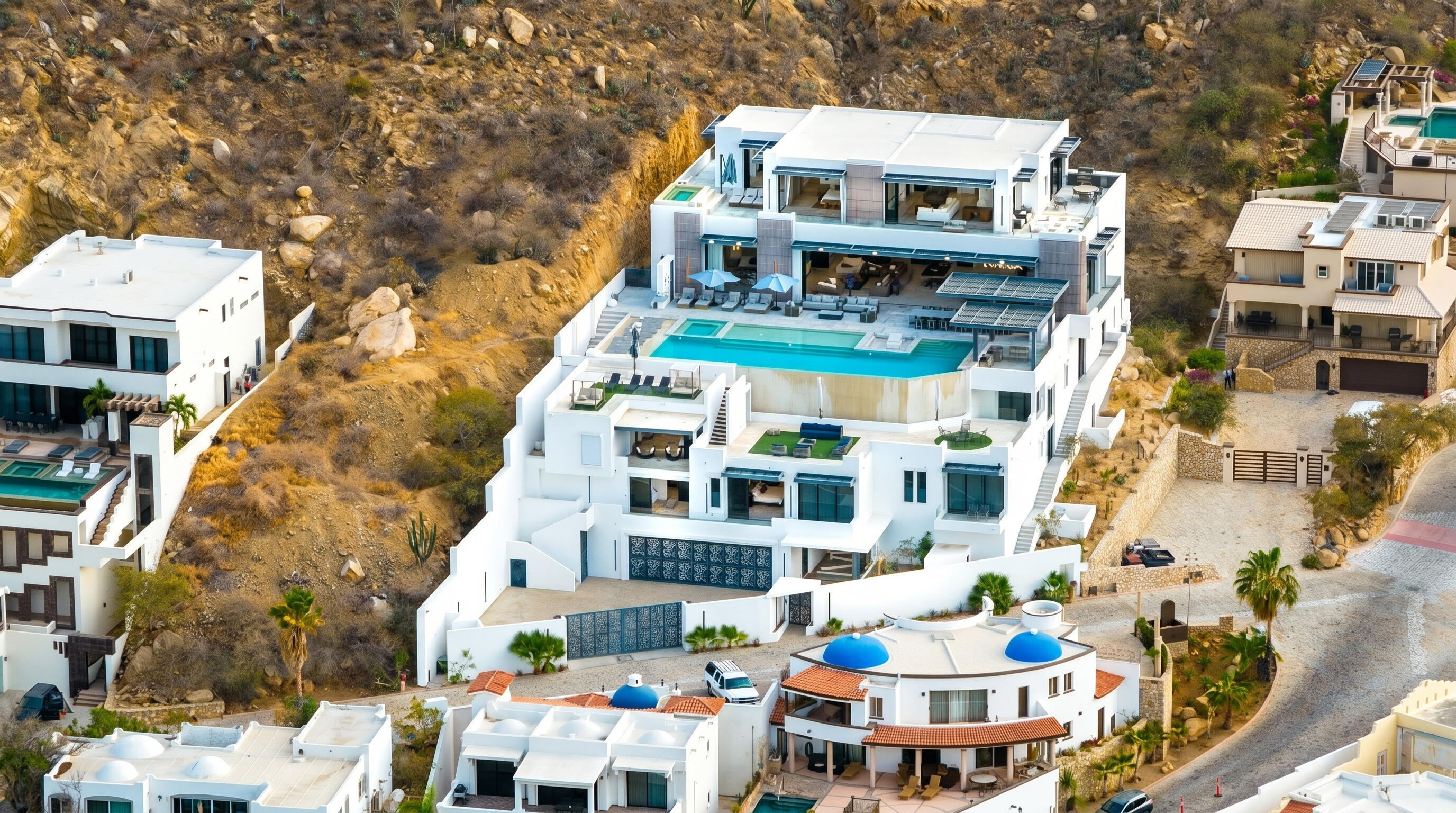 Callejón del Pueblo, Villa Elevare El Pedregal