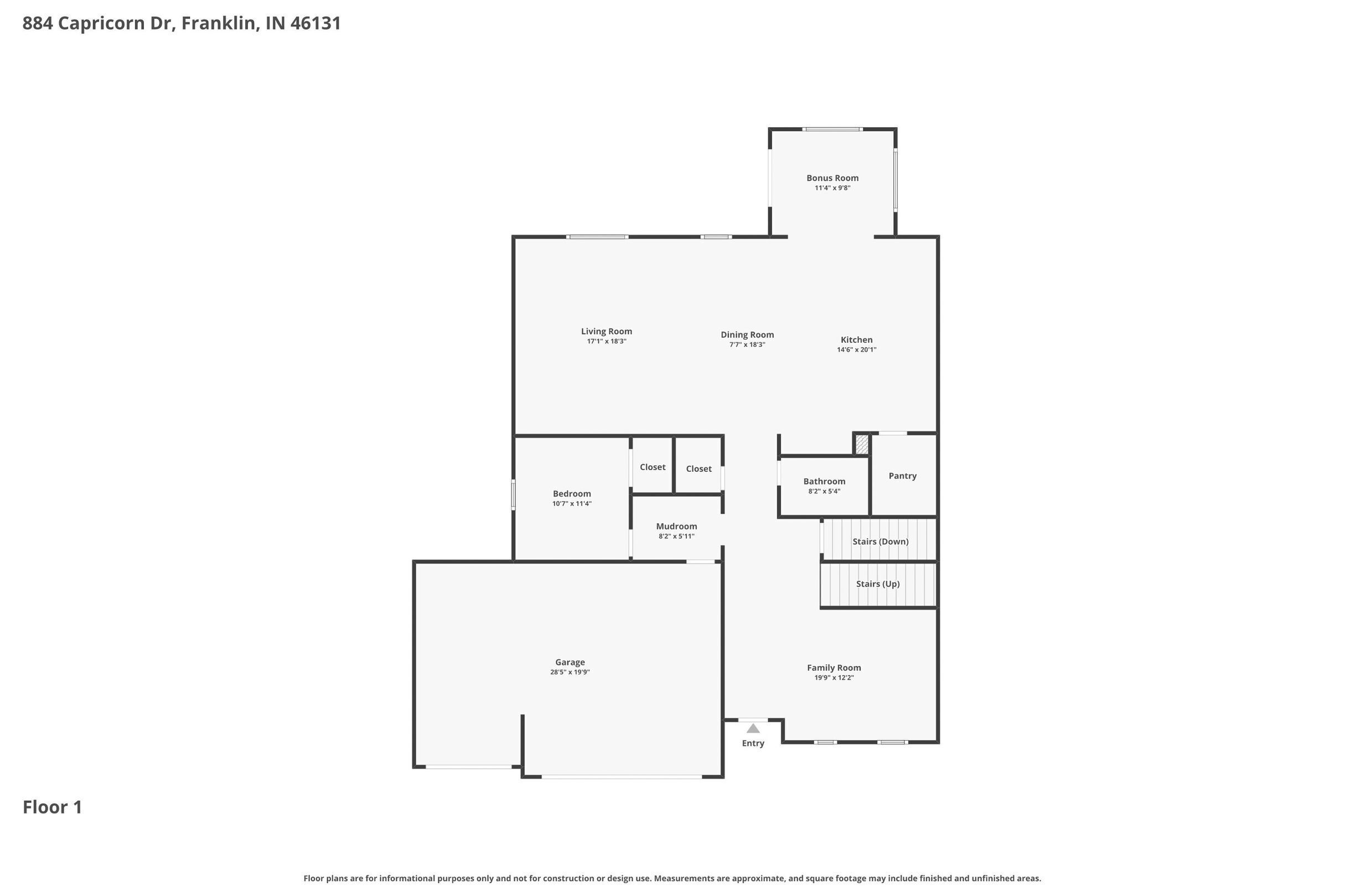 884 Capricorn Drive