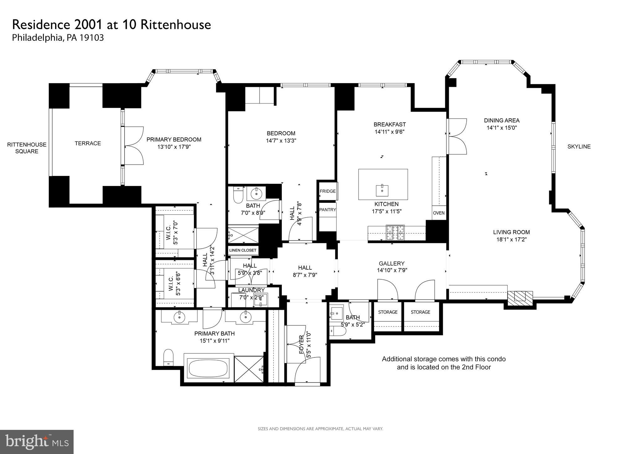 130 S 18th St #2001