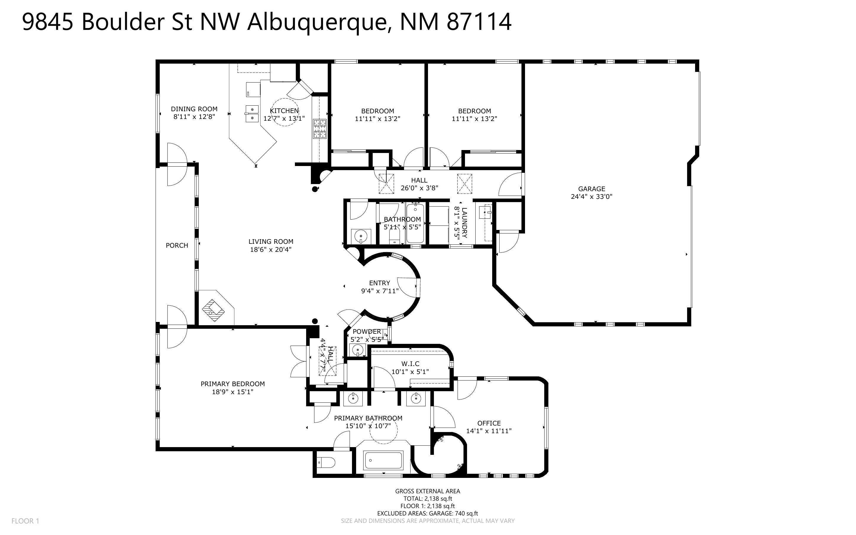 9845 BOULDER Street NW