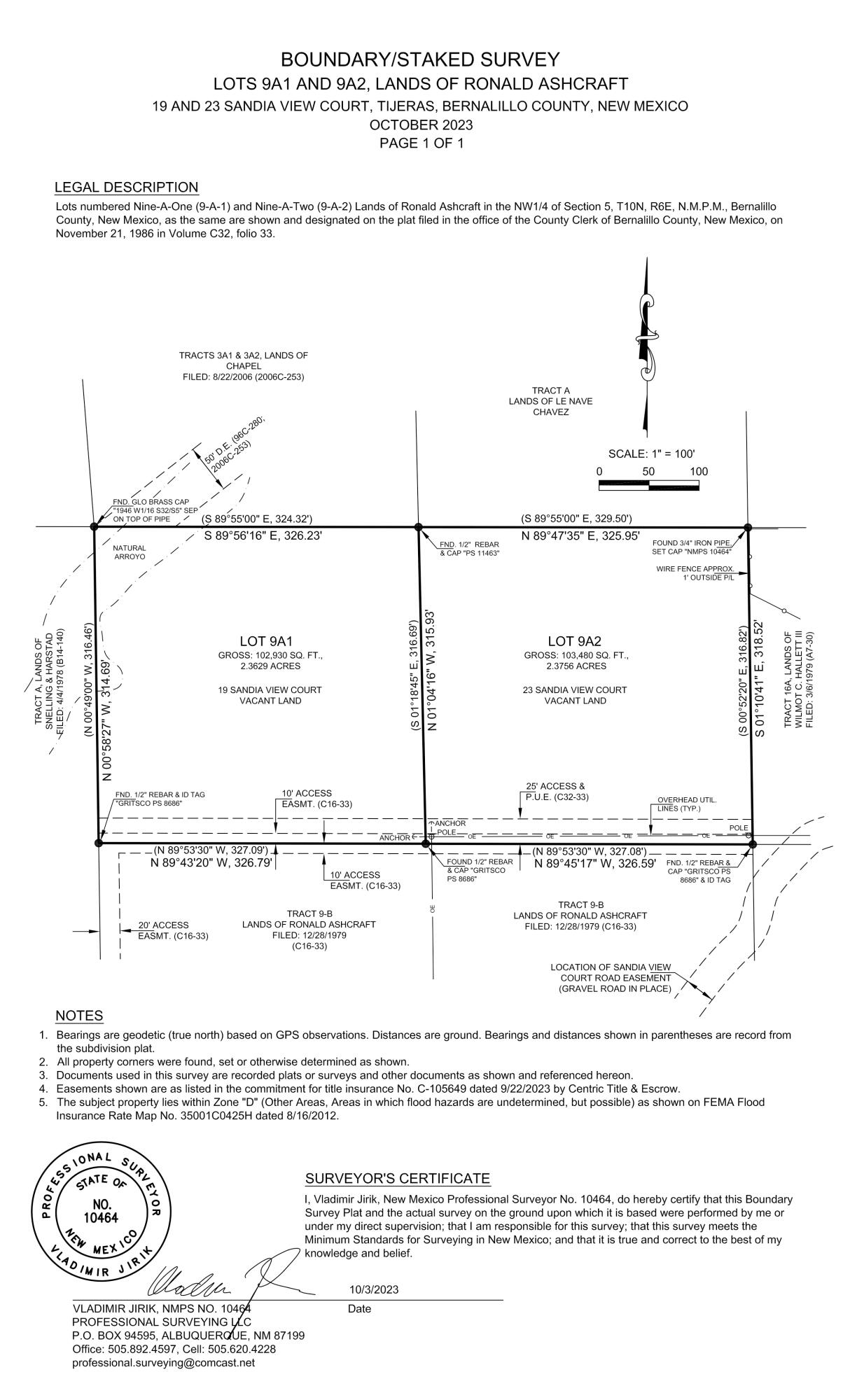 19 & 23 Sandia View Court