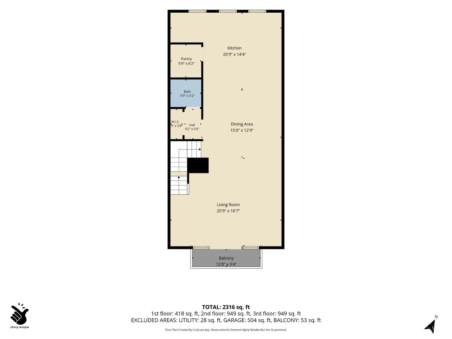 4252 Parkview Drive Unit: 1B