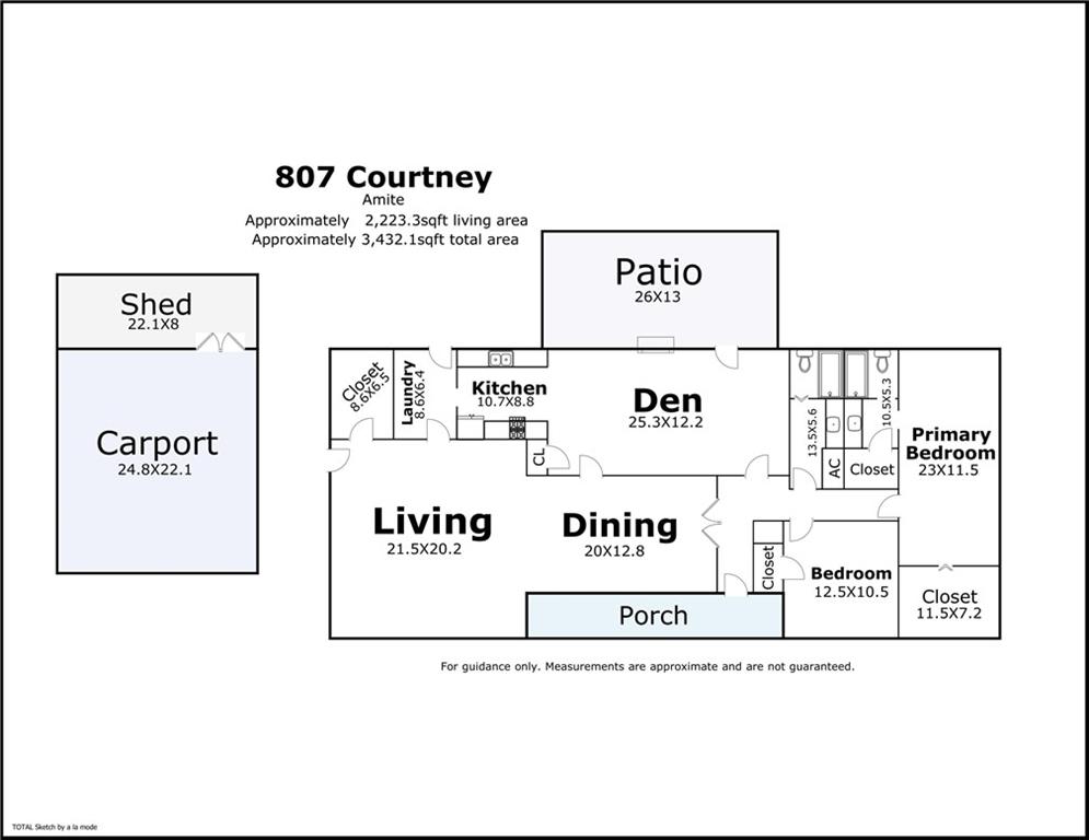 807 COURTNEY Drive