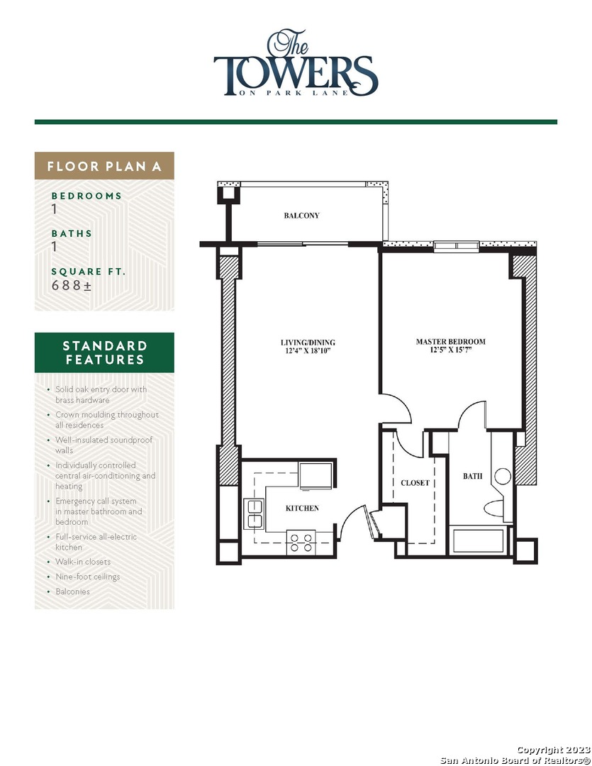 1 Towers Park Ln Unit: 1104