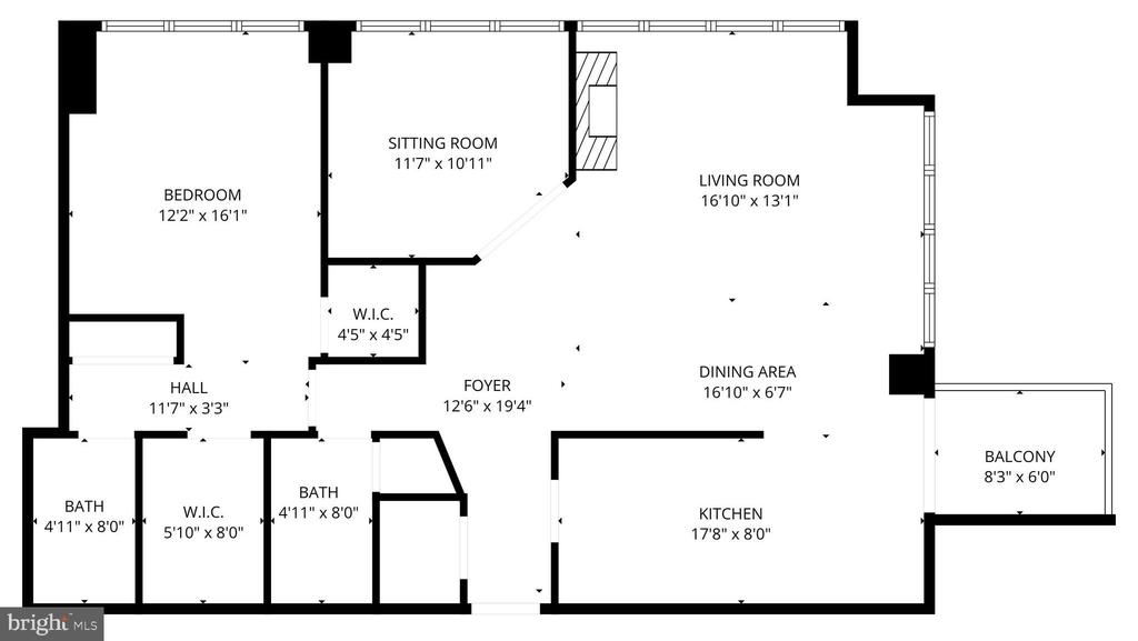 224 W RITTENHOUSE SQUARE Unit: 3010