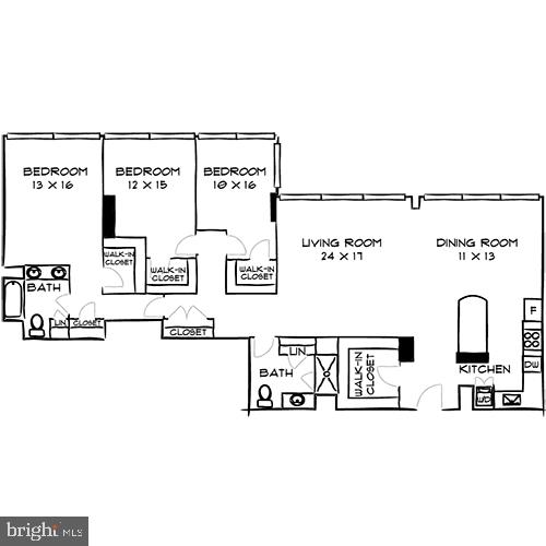 1815 JOHN F KENNEDY BOULEVARD Unit: 3B-2908