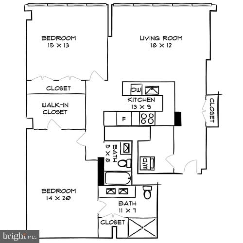 2200 BENJAMIN FRANKLIN PARKWAY Unit: 2B-S1111