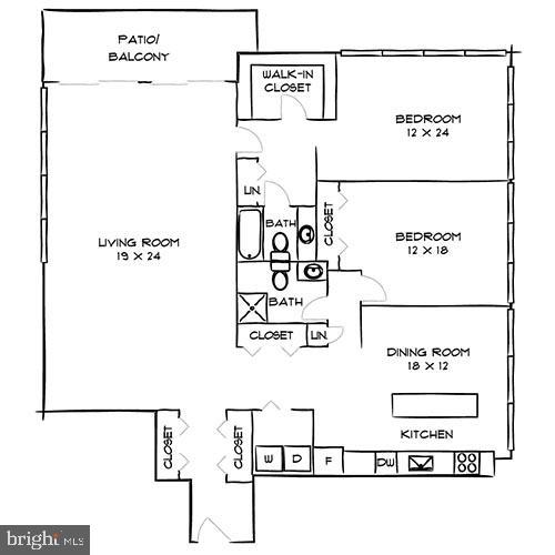 1815 JOHN F KENNEDY BOULEVARD Unit: 2B-1507