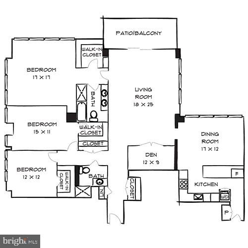 1815 JOHN F KENNEDY BOULEVARD Unit: 3B-2812