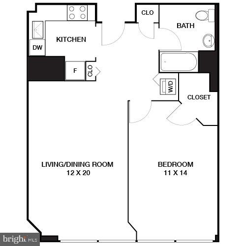 201 S 25TH STREET Unit: 1B-309