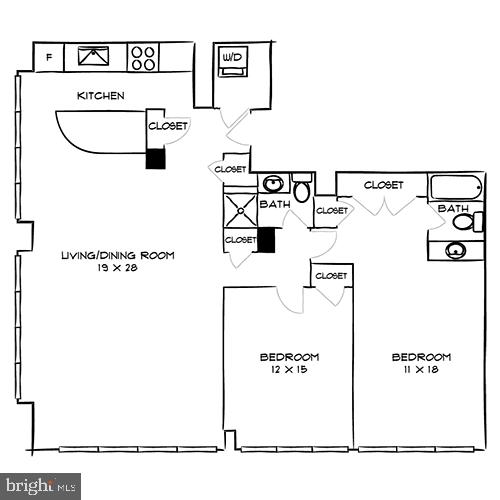 1815 JOHN F KENNEDY BOULEVARD Unit: 2B-1815
