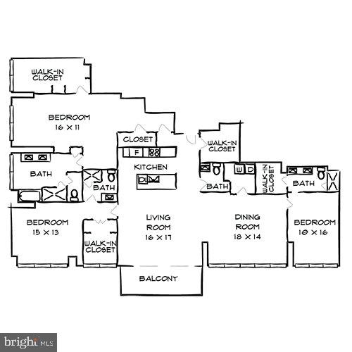 2200 BENJAMIN FRANKLIN PARKWAY Unit: 3B-W1802