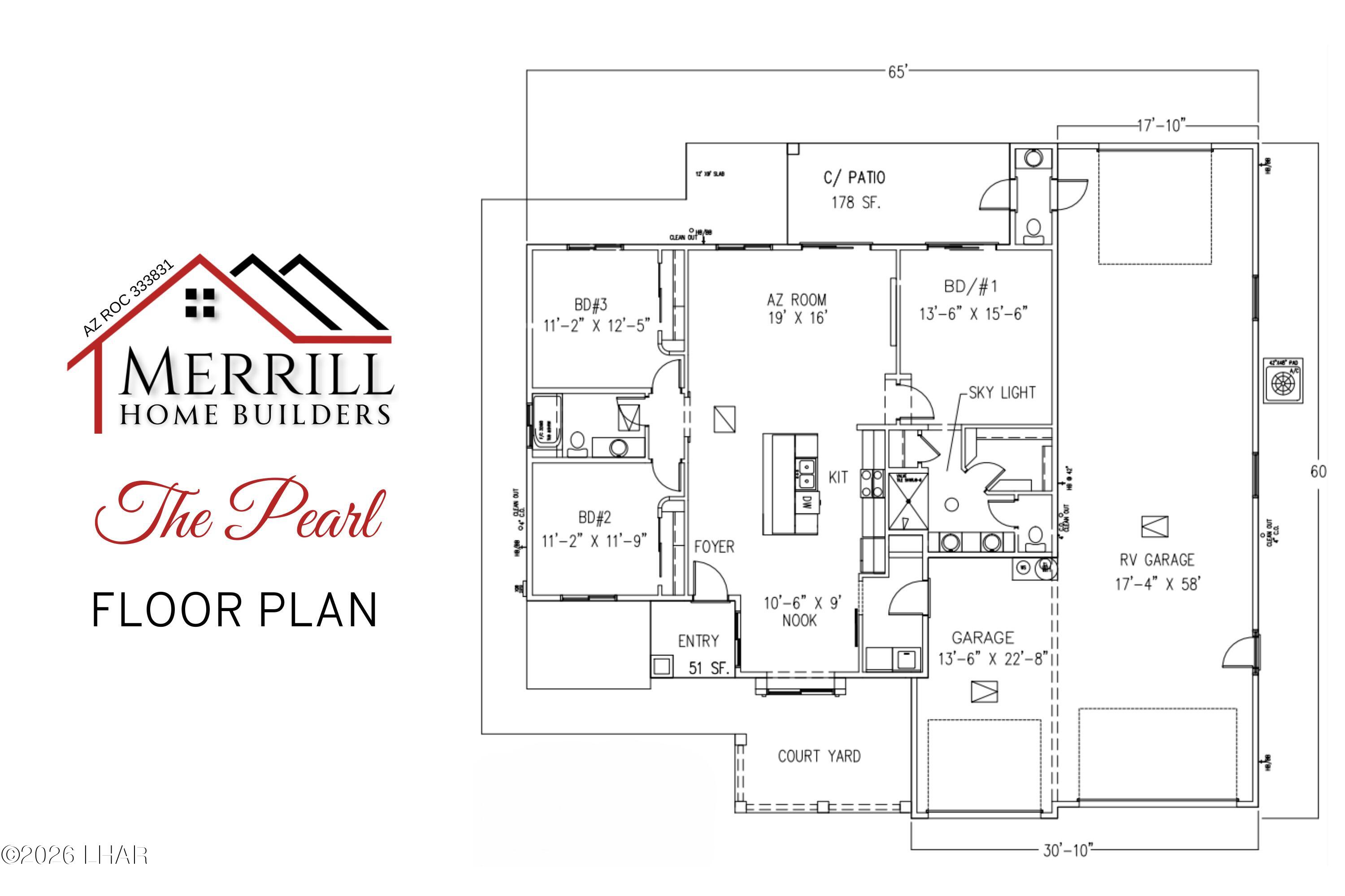 1605 The Pearl On-Your-Lot Plan