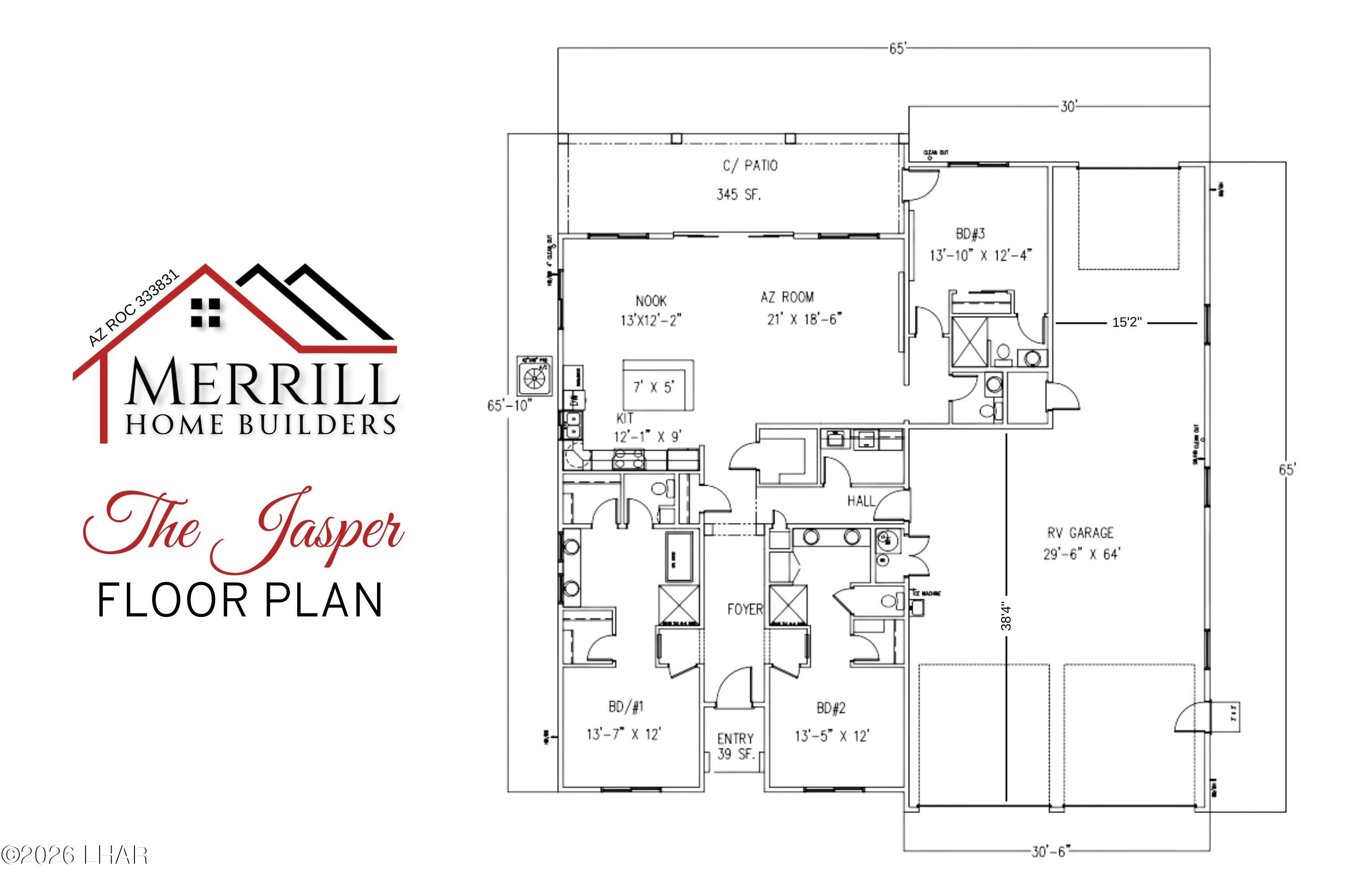 2271 The Jasper On-Your-Lot Plan