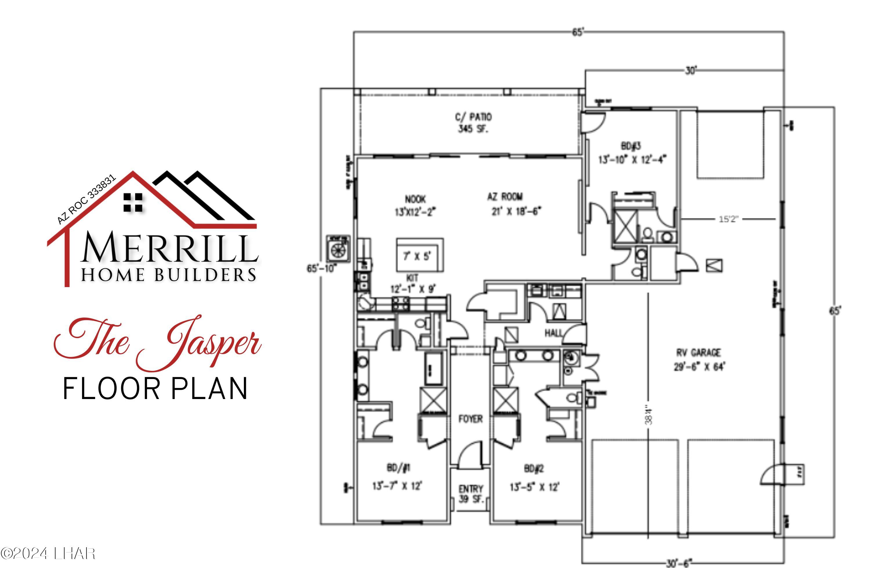 2271 The Jasper On-Your-Lot Plan