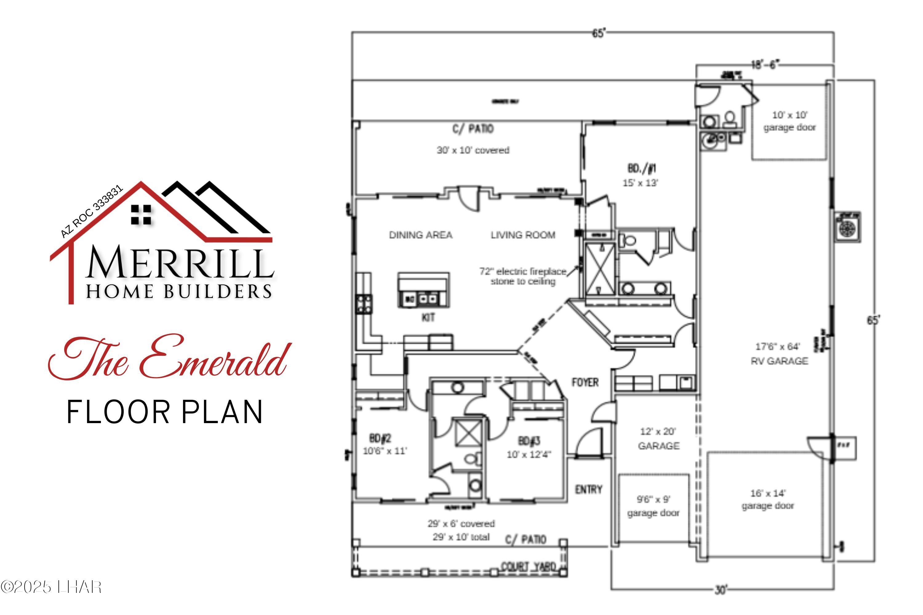 1911 The Emerald On-Your-Lot Plan