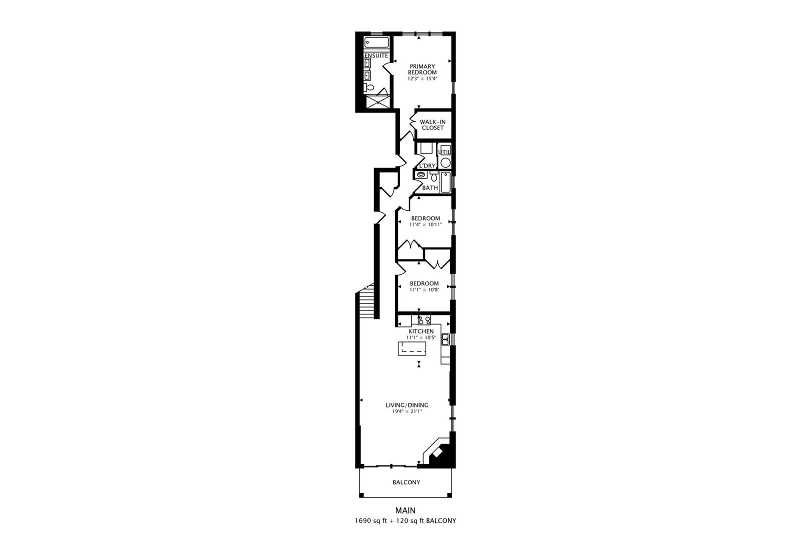 2852 N Halsted Street Unit: 4N