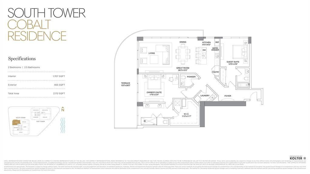 153 N Seabreeze Boulevard 1204