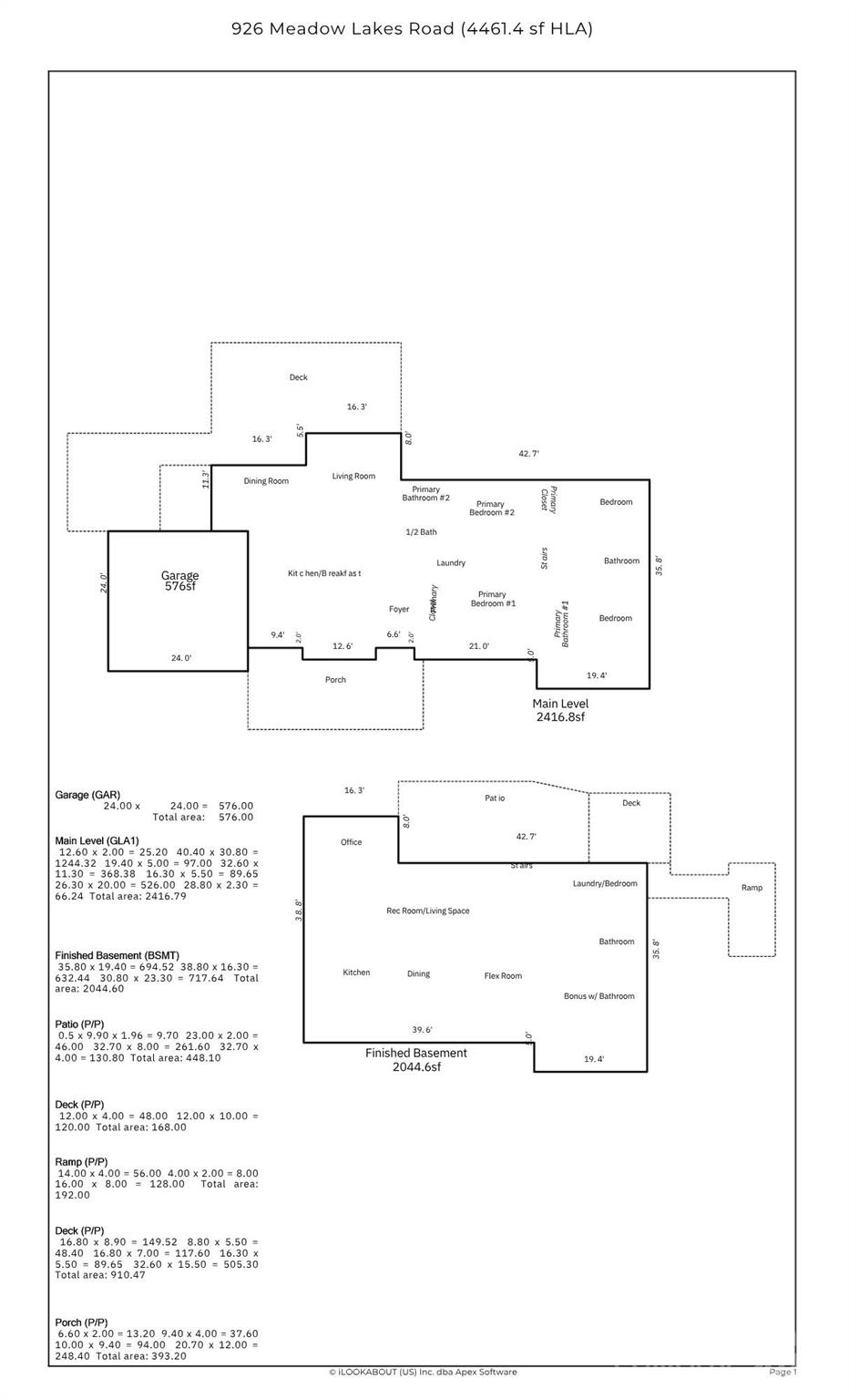 926 Meadow Lakes Road