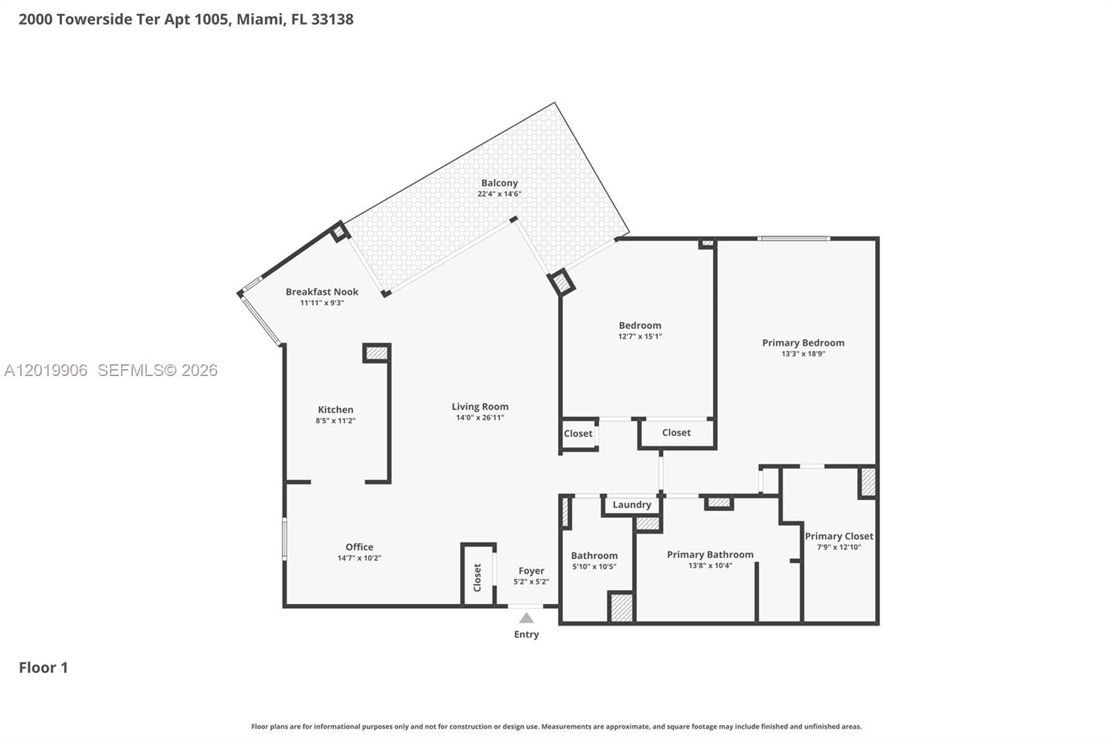 2000 Towerside Ter # 311