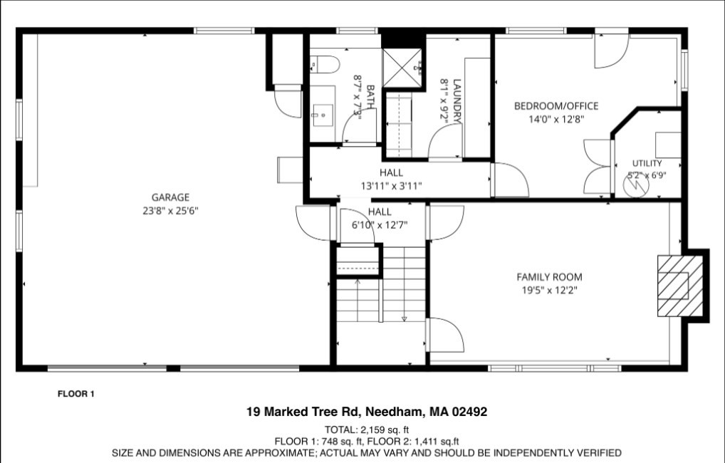19 Marked Tree