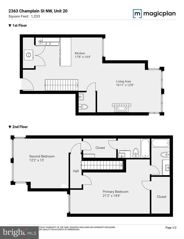 2363 CHAMPLAIN STREET NW Unit: 20