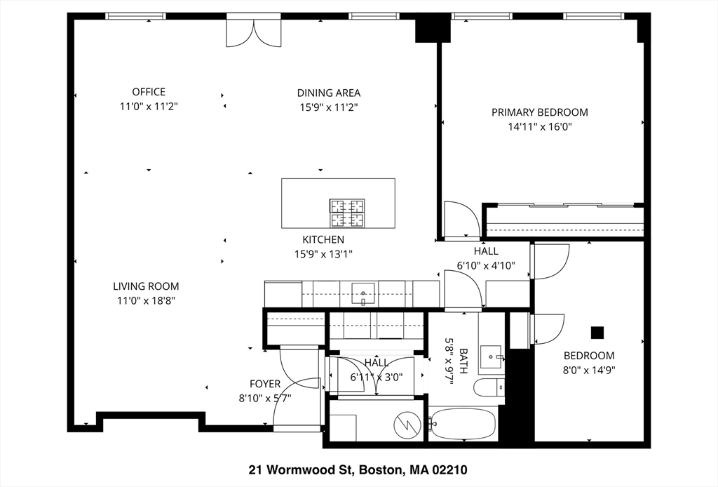 21 Wormwood St # 620