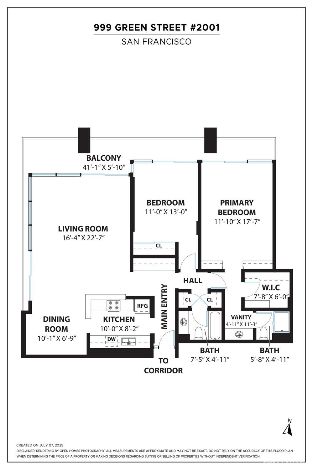 999 Green Street # 2001