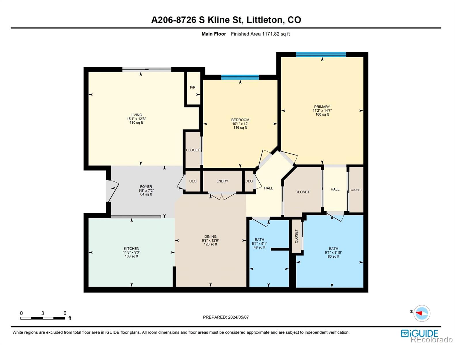 8726 S Kline Street Unit: A206