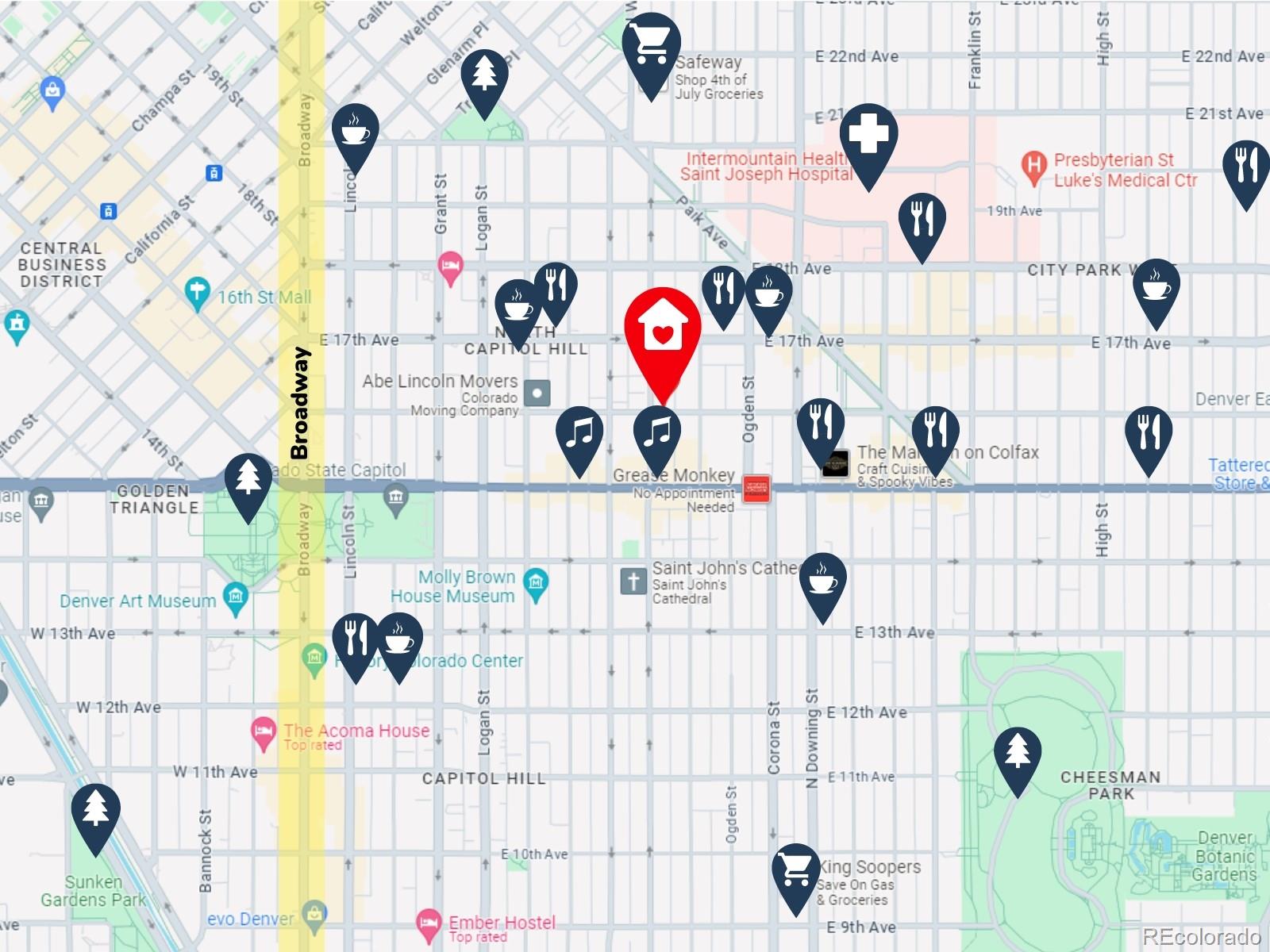 1630 N Clarkson Street Unit: 408