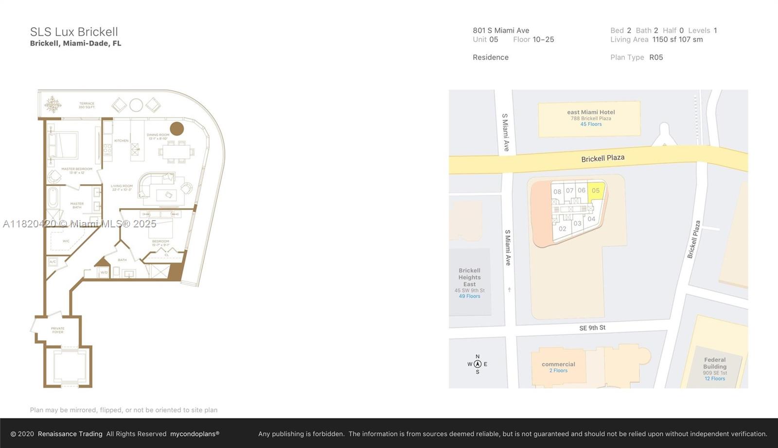 801 S Miami Ave Unit: 2205