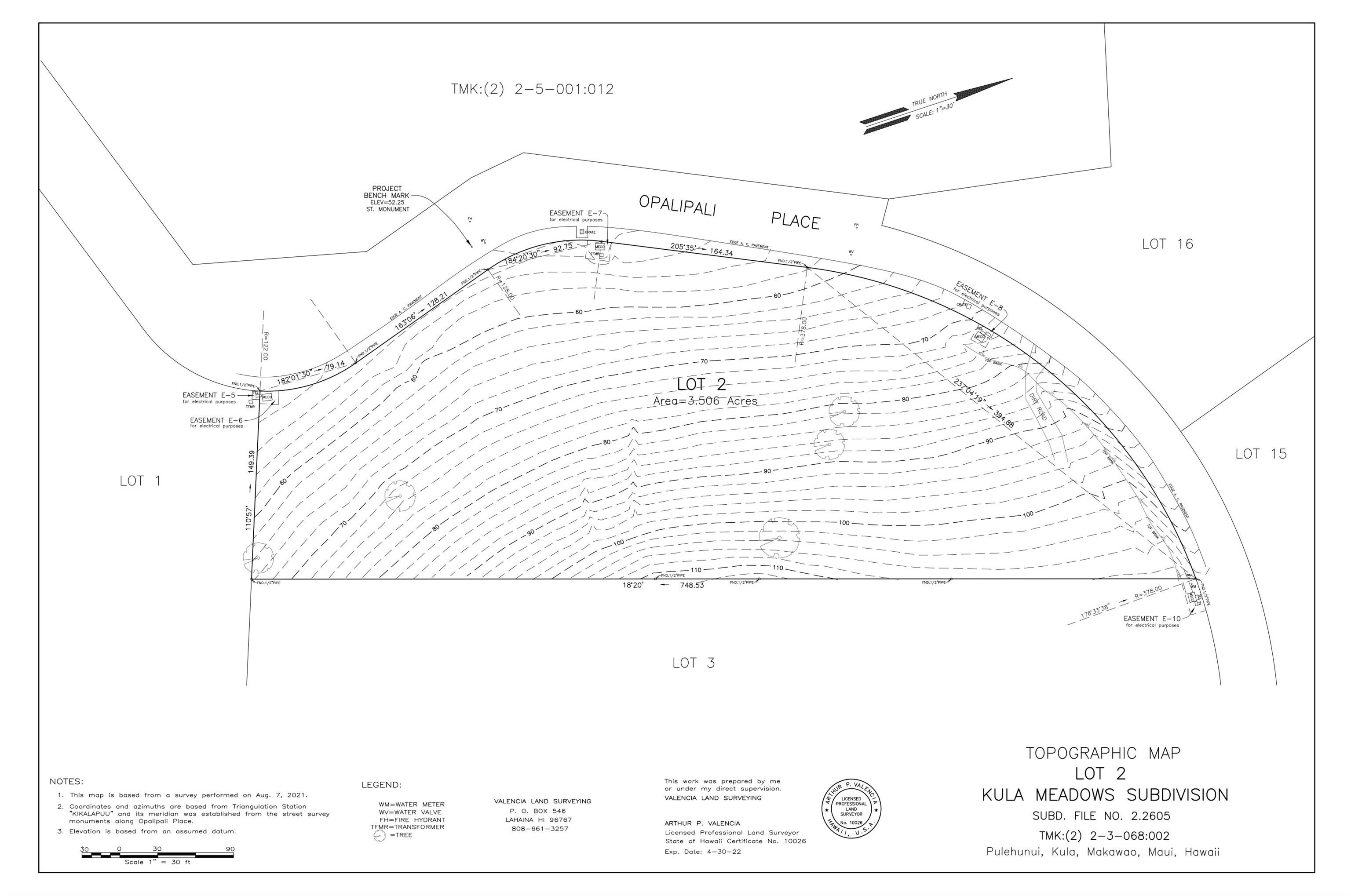 30 Opalipali Pl Unit: Lot 2