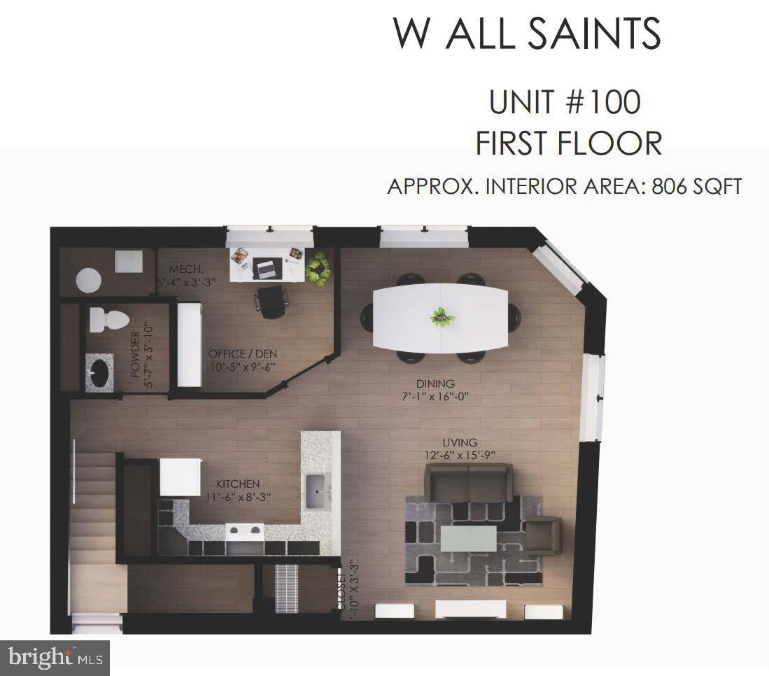 100 W All Saints St