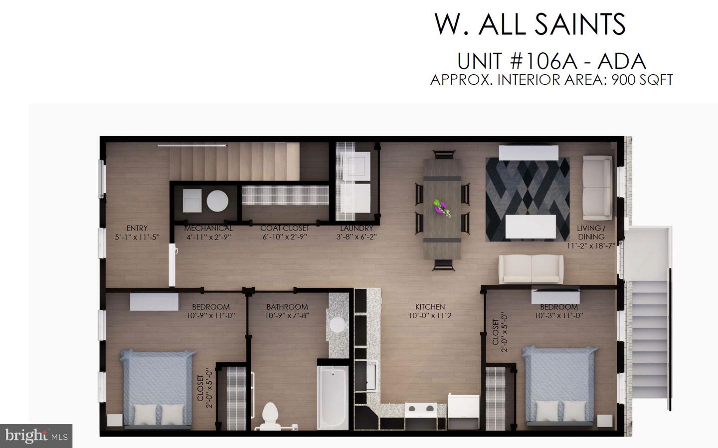 106-A W All Saints St #B1