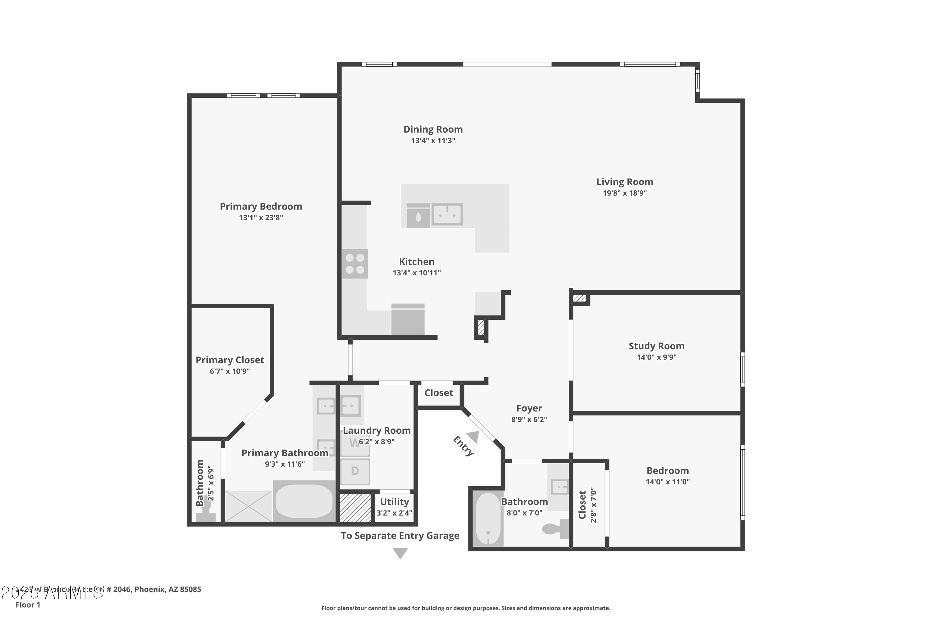 2425 W BRONCO BUTTE Trail 2046