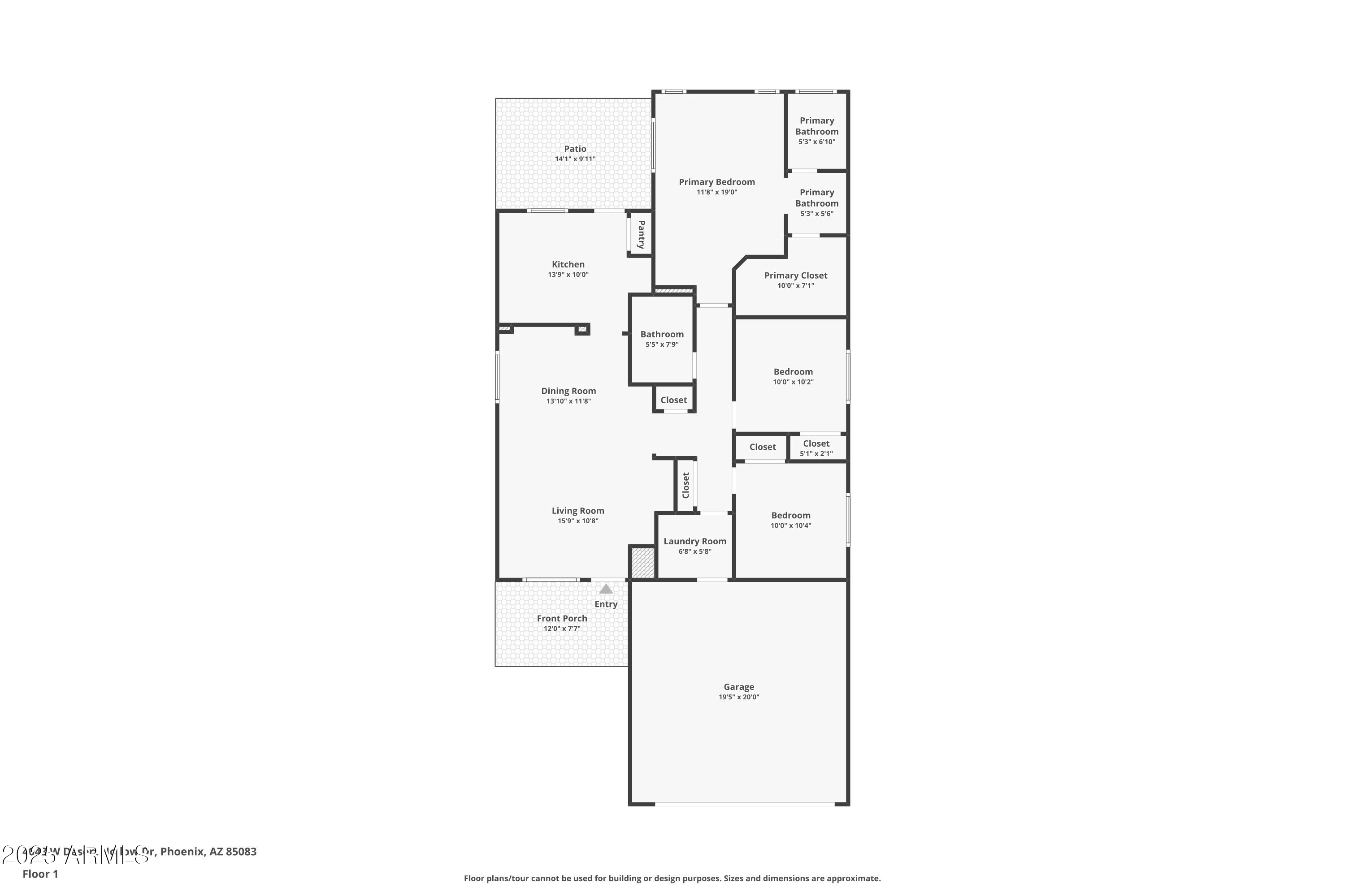 4043 W DESERT HOLLOW Drive